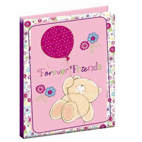 A4 Plastic Forever Friends Folder with 20 Sheets